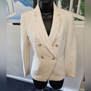 Banana Republic Cream Jacket - Size 6 - NWT